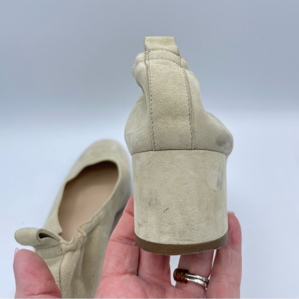 Everlane The Italian Suede Day Heel 9 Bone - Picture 11 of 16